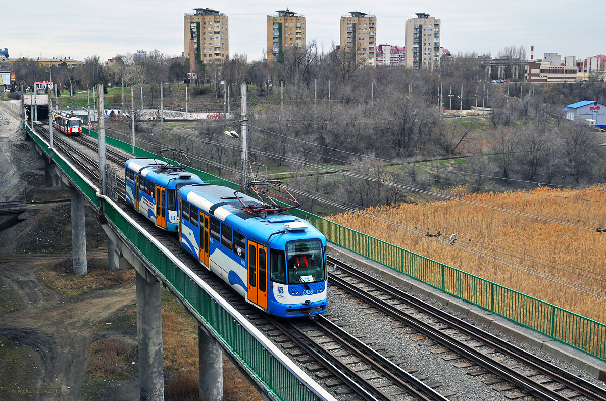 Волгоград, Tatra T3R.PV № 5836; Волгоград, Tatra T3R.PV № 5837