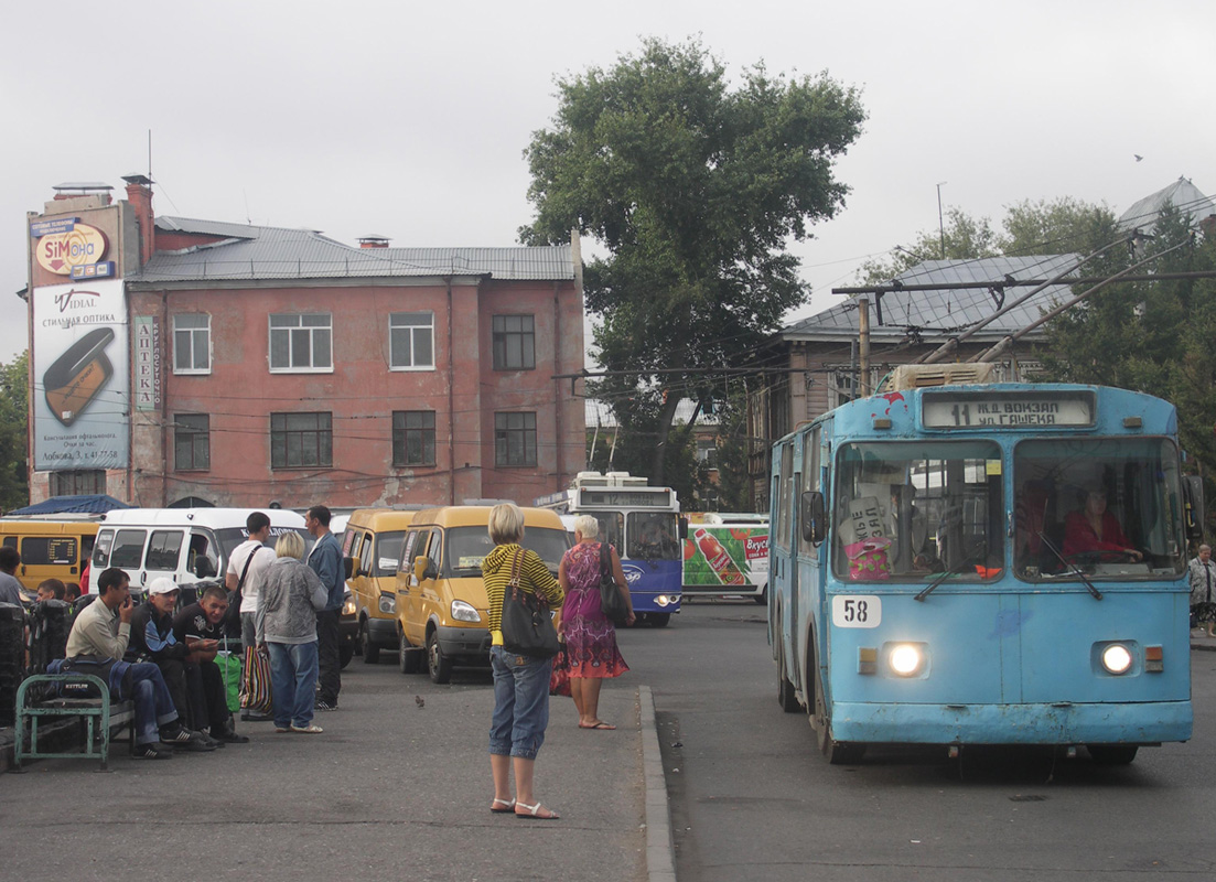 Омск, ЗиУ-682В [В00] № 58