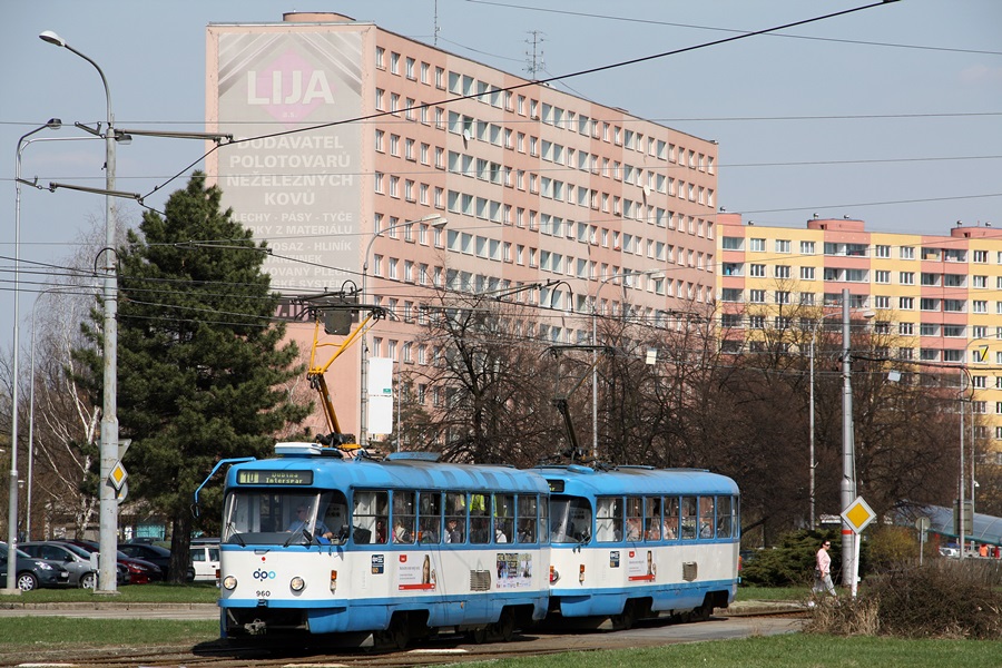 Острава, Tatra T3R.P № 960