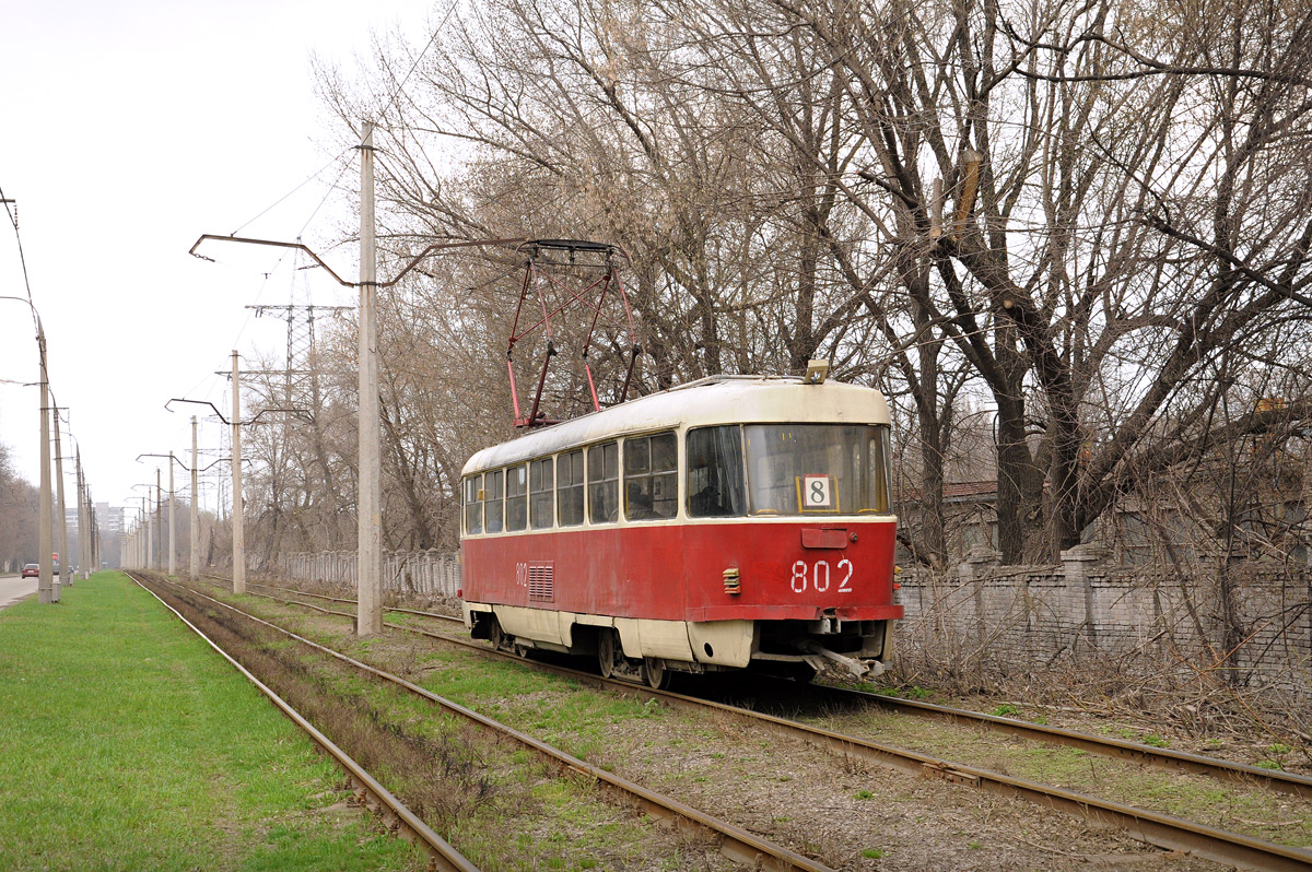 Запорожье, Tatra T3SU № 802