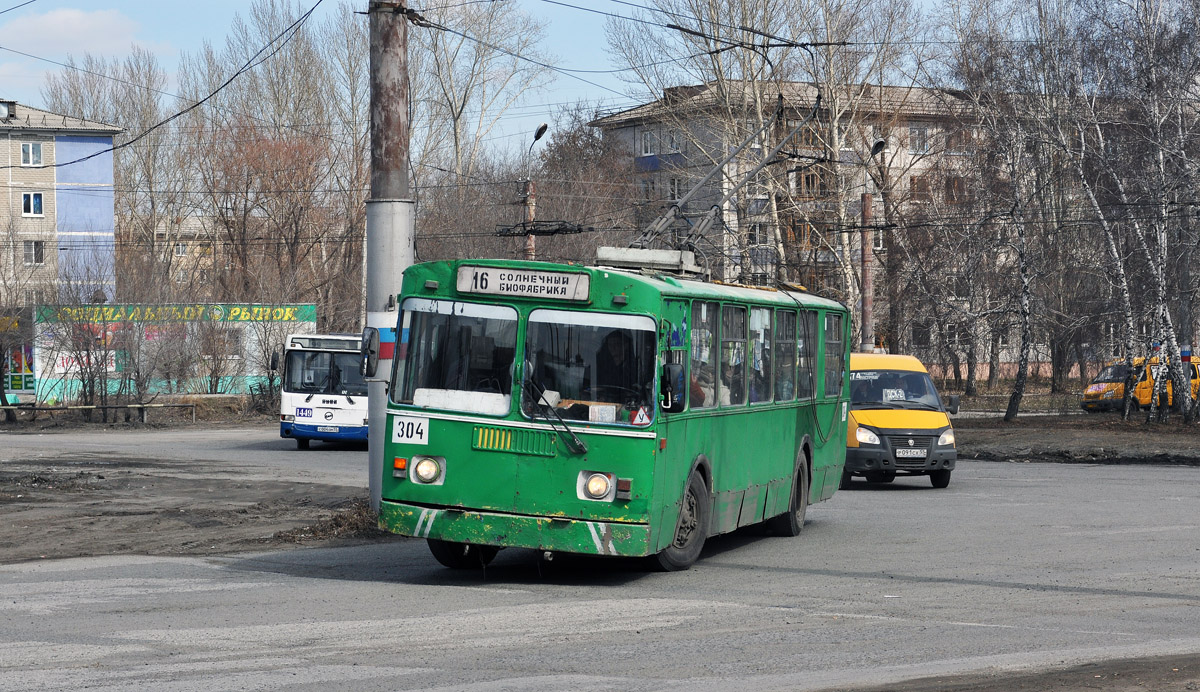 Омск, ЗиУ-682Г [Г00] № 304