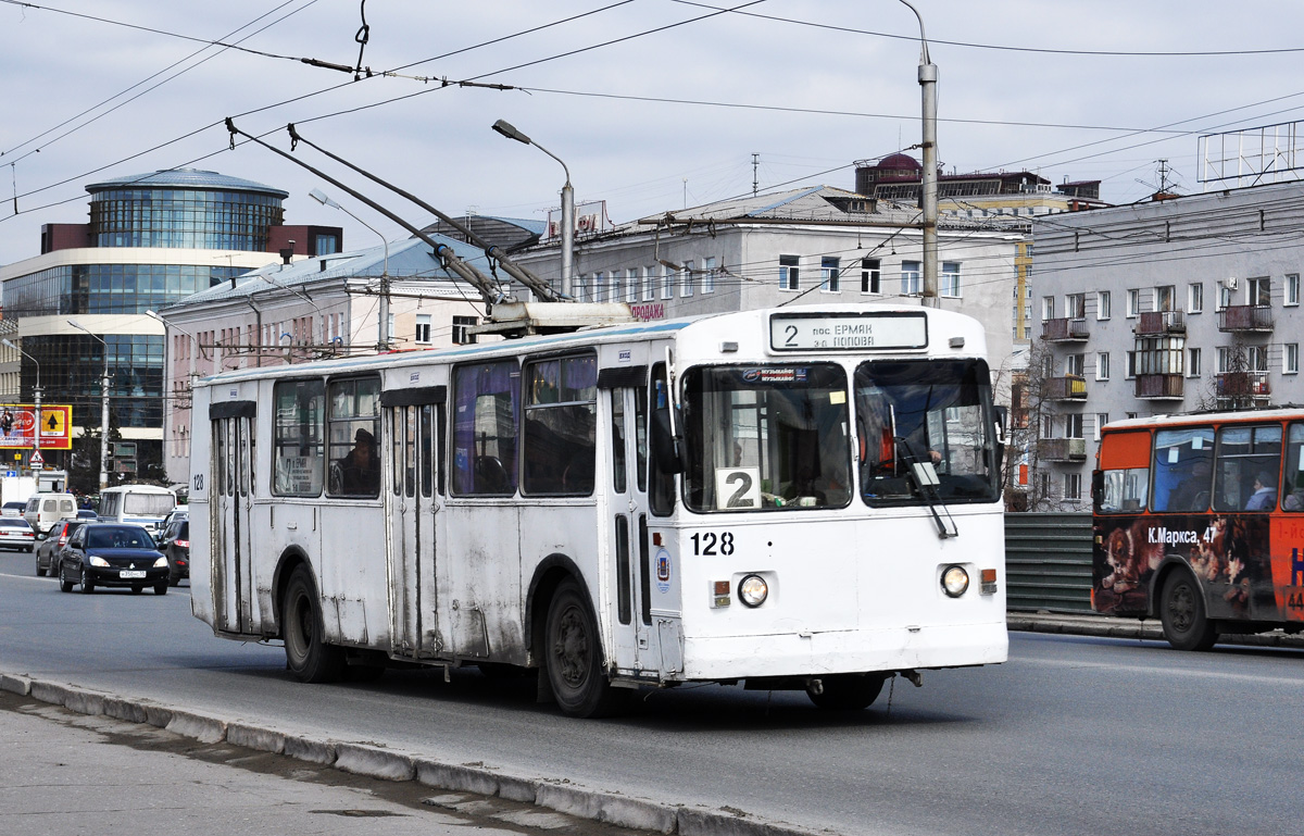 Омск, ЗиУ-682Г [Г00] № 128