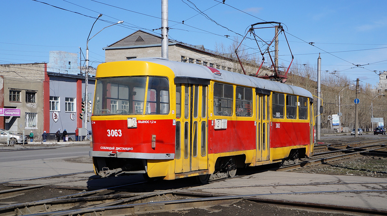 Barnaul, Tatra T3SU č. 3063 Barnaul, Tatra T3SU č. 3063