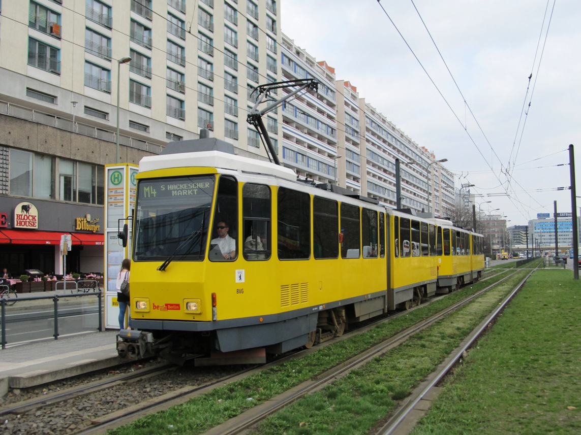 Берлин, Tatra KT4DM № 6071