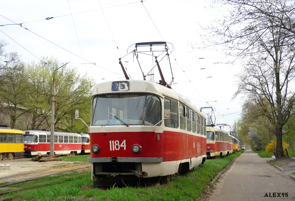 Днепр, Tatra T3SU № 1184