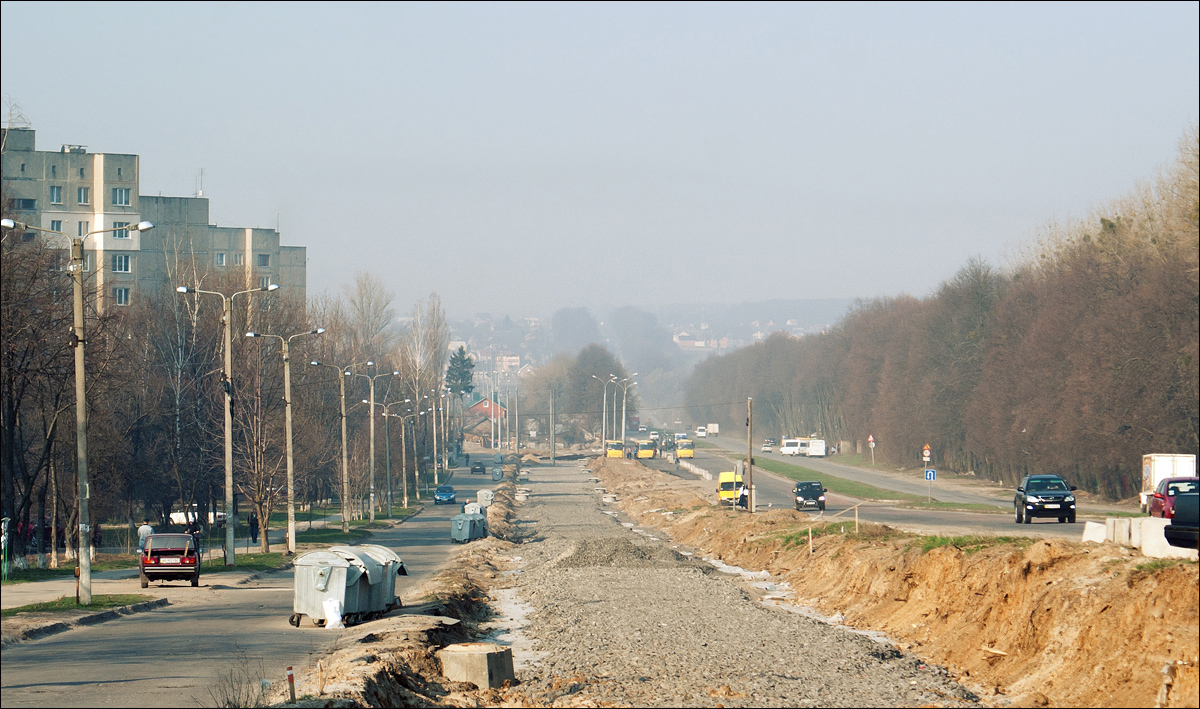 ვინნიცა — Construction of the tram line “Vyshenka— Barske shose”