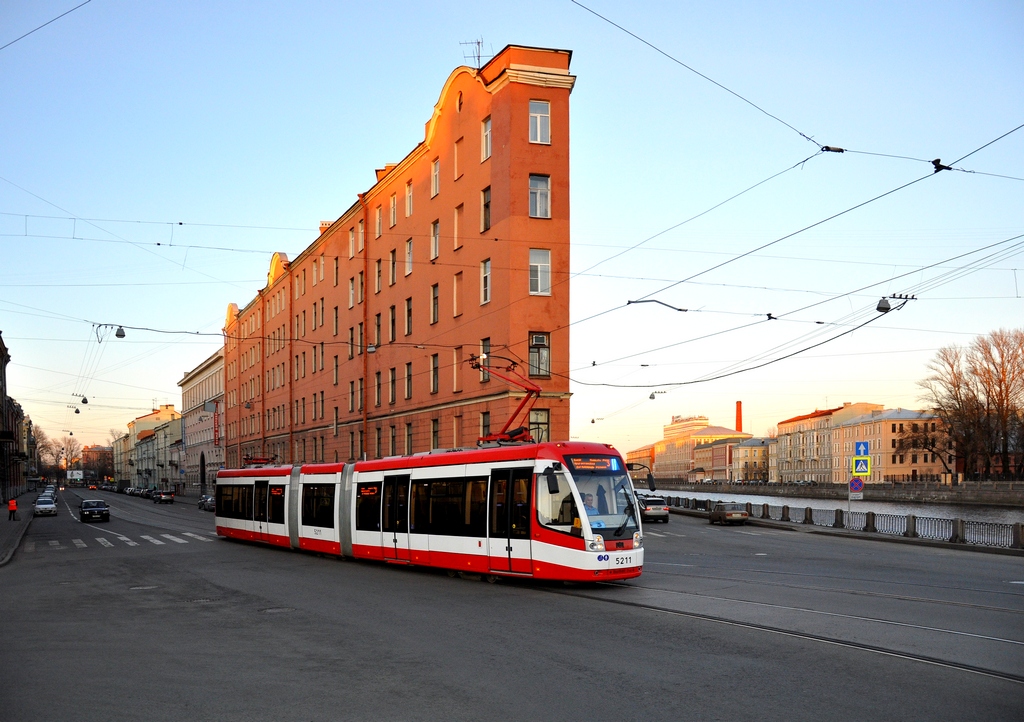 Санкт-Петербург, БКМ 84300М № 5211