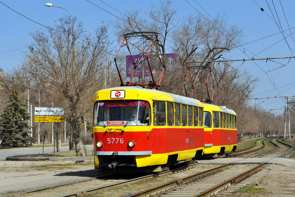 Волгоград, Tatra T3SU № 5776