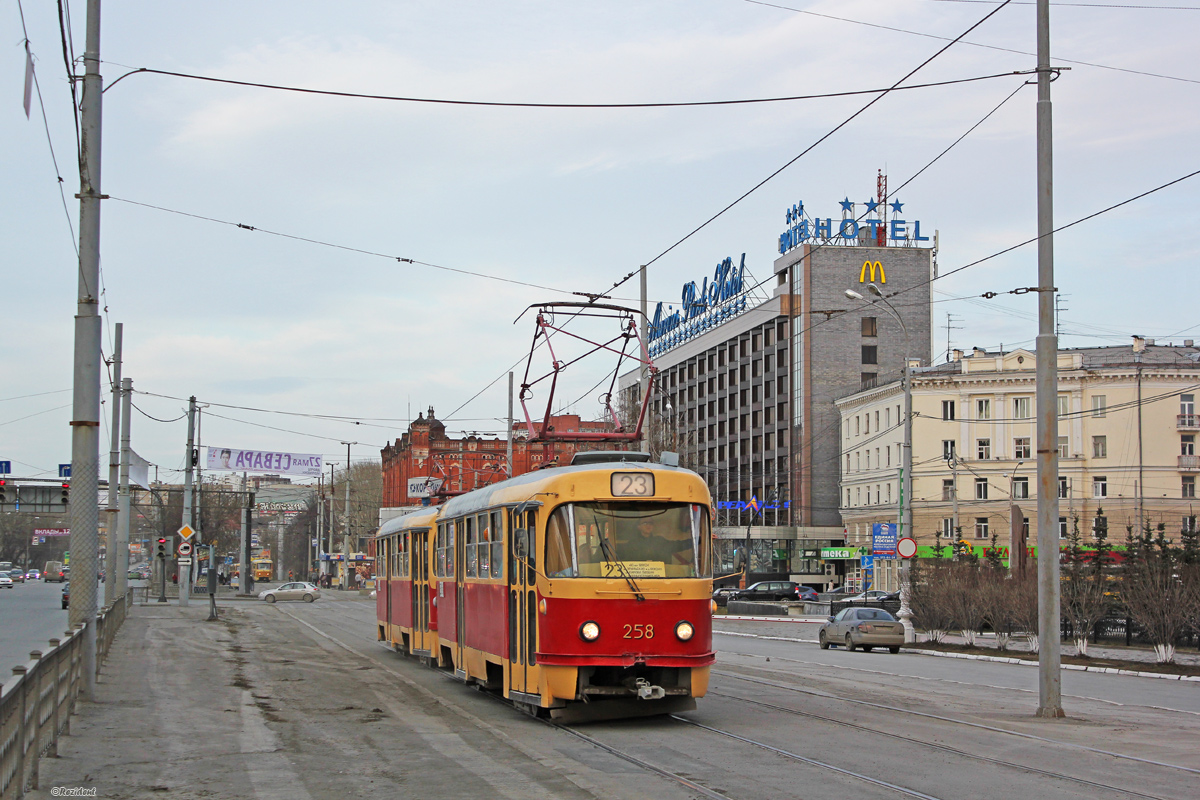 Екатеринбург, Tatra T3SU № 258