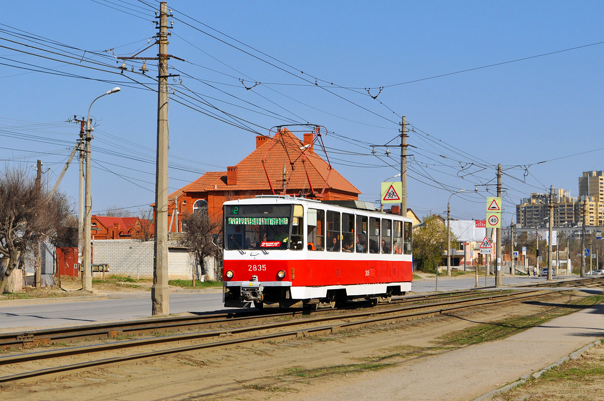 Волгоград, Tatra T6B5SU № 2835