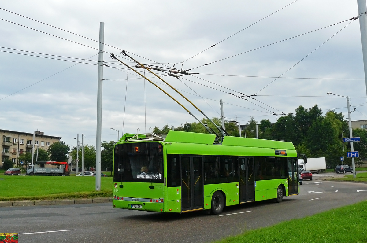 Kaunas, Solaris Trollino III 12 AC nr. 015