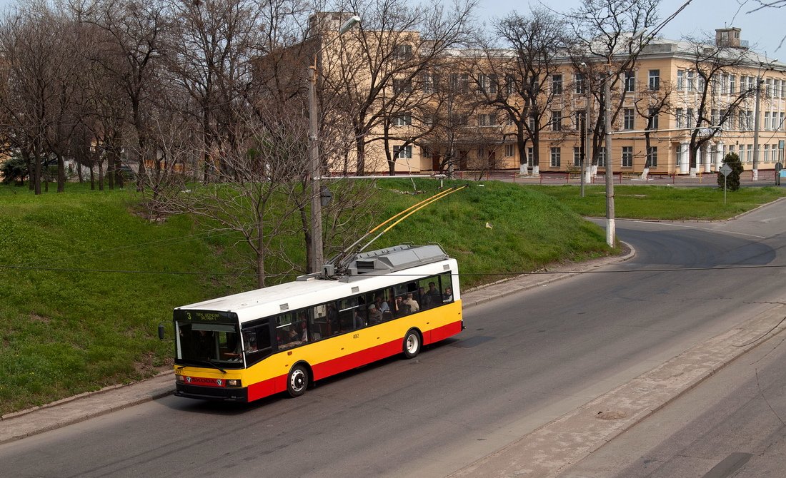 Одеса, Škoda 21Tr № 4012