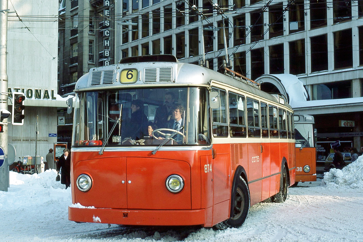 Женева, Berna/SWP/SAAS 4TP № 874