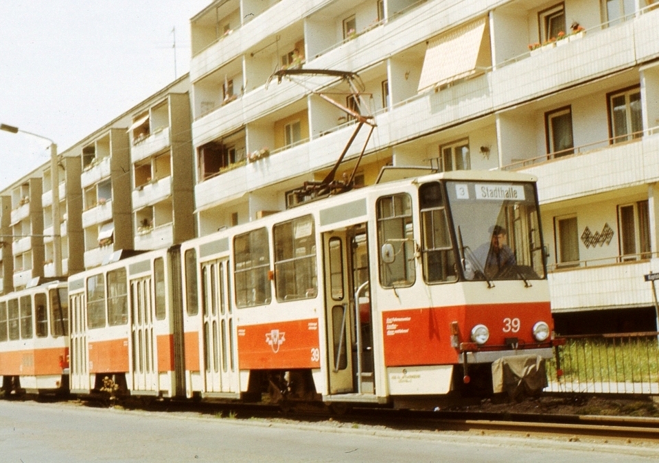 Котбус, Tatra KT4D № 39; Котбус — Старые фотографии