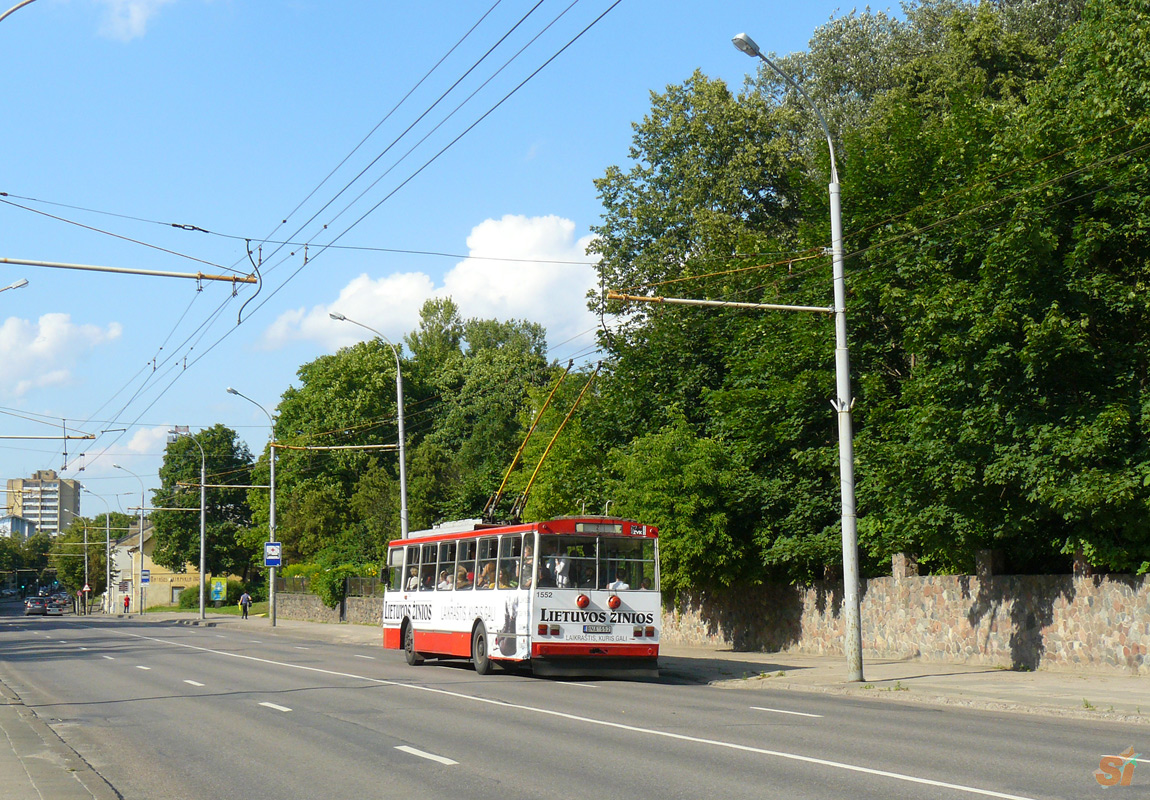 Vilnius, Škoda 14Tr89/6 Nr. 1552