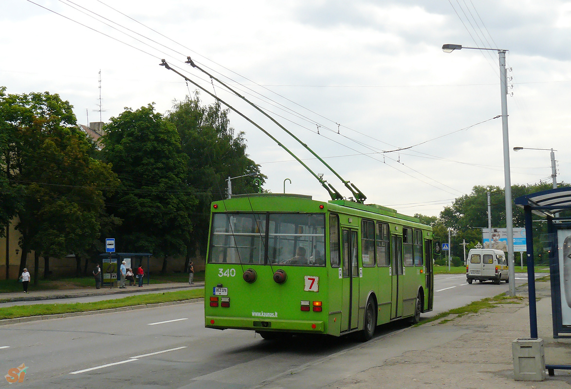 Каунас, Škoda 14Tr13/6 № 340