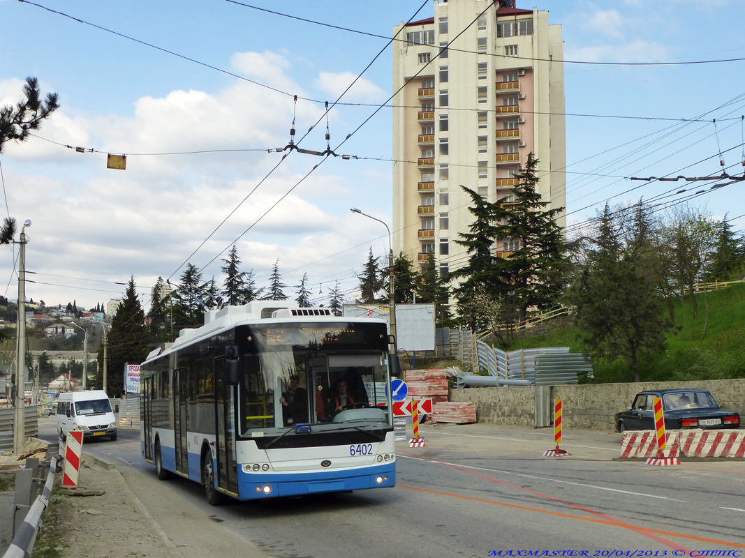 Крымскі тралейбус, Богдан Т70115 № 6402