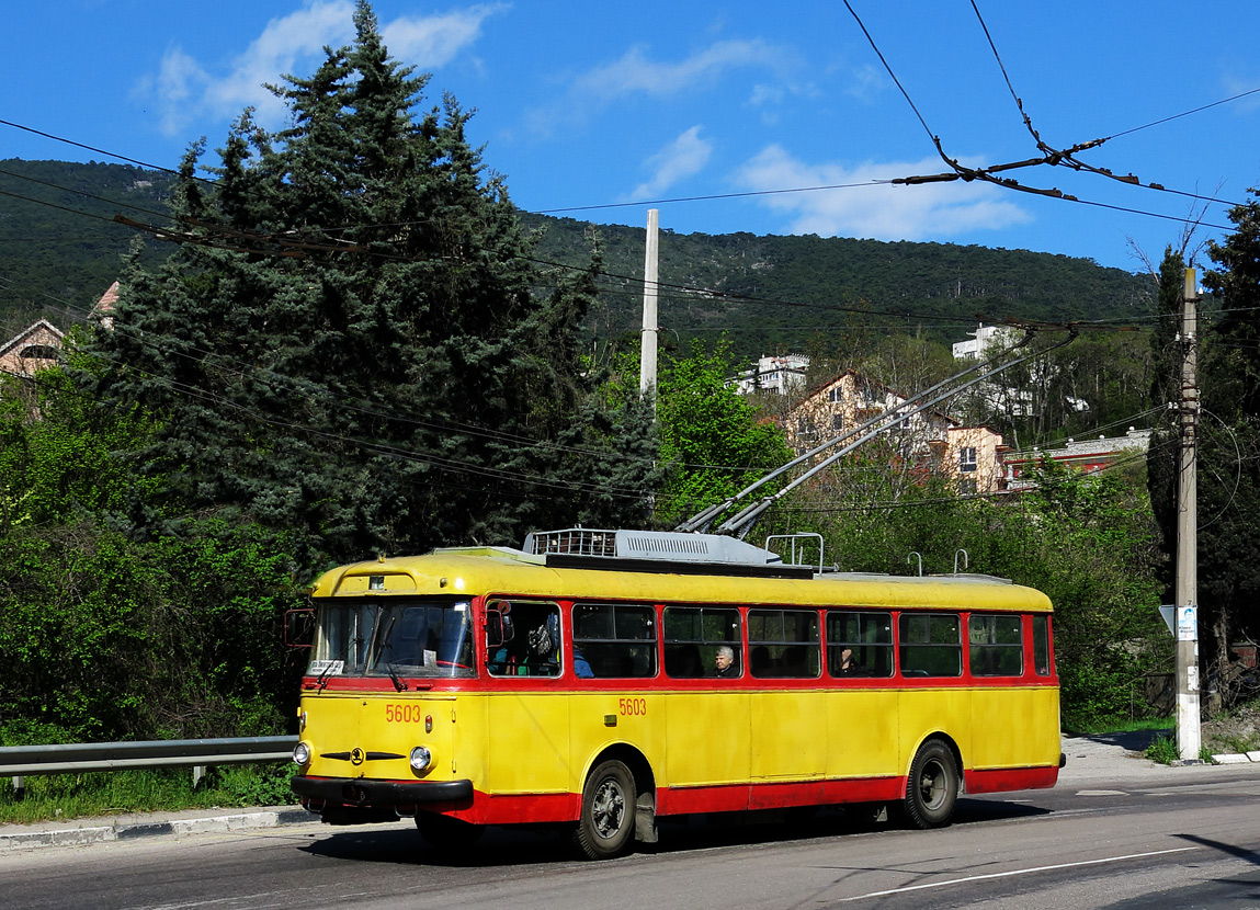 Крымский троллейбус, Škoda 9Tr24 № 5603