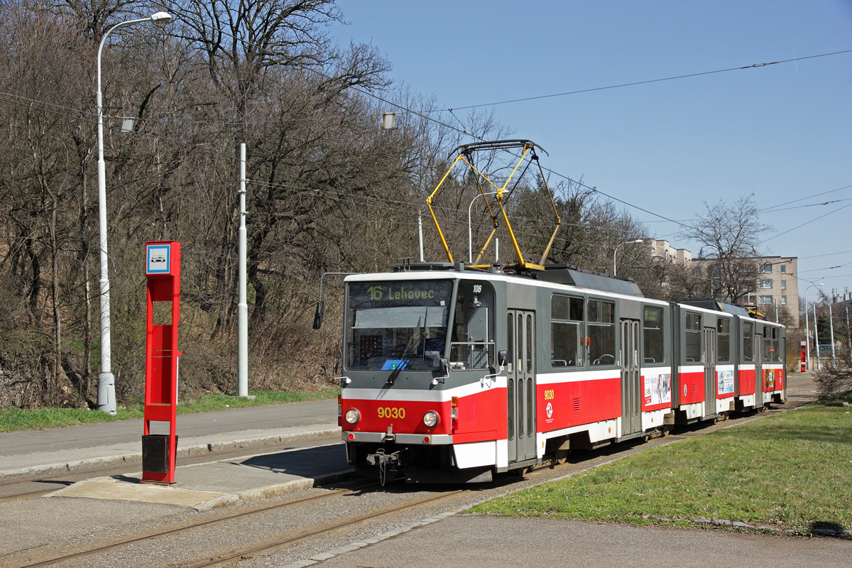 Прага, Tatra KT8D5 № 9030