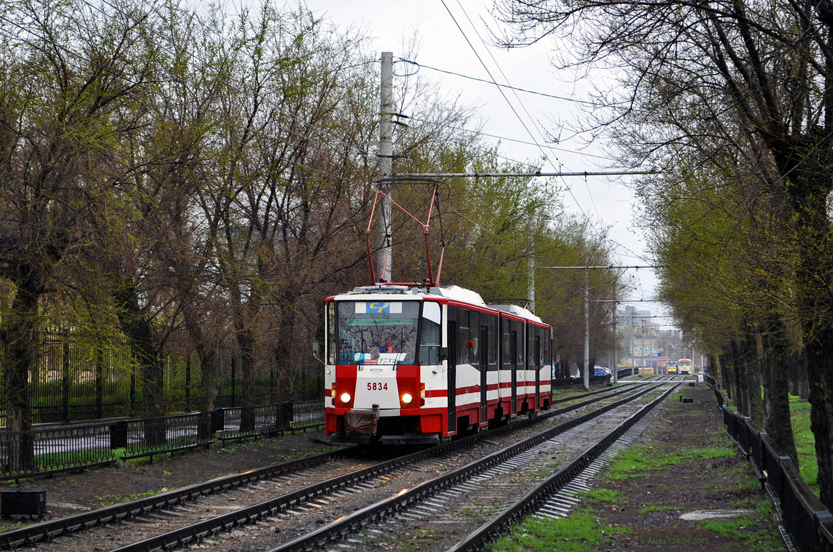 Волгоград, Tatra KT8D5 № 5834