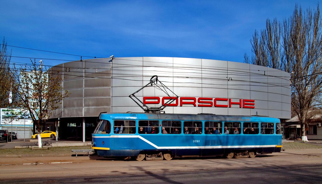 Одесса, Tatra T3R.P № 3281