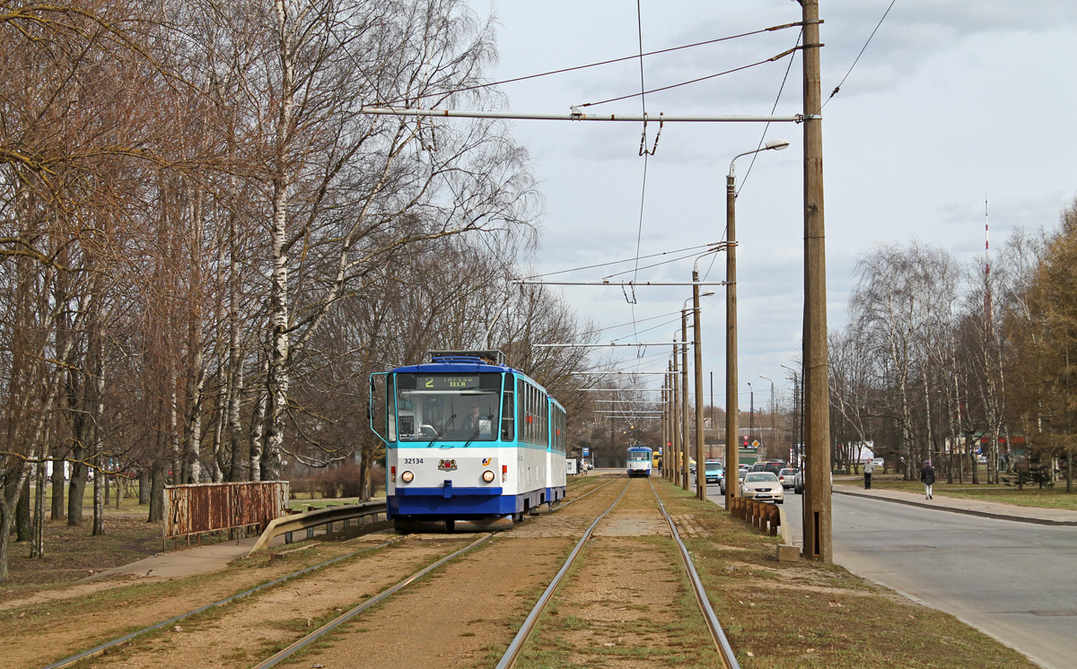 Рига, Tatra T6B5SU № 32134