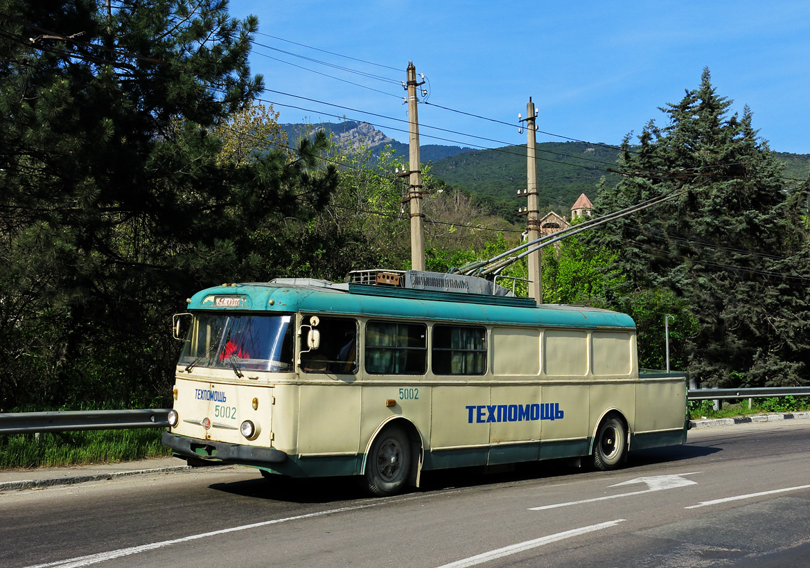 Крымский троллейбус, Škoda 9Tr10 № 5002