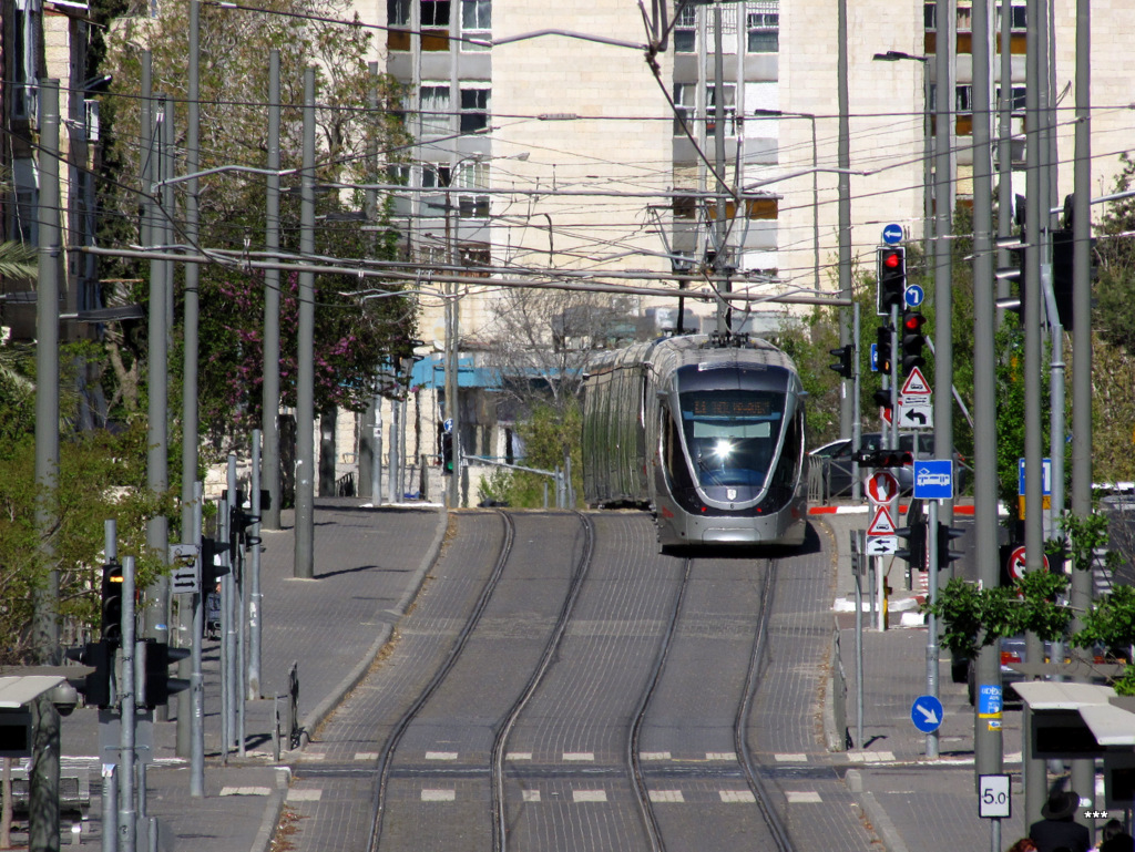 Иерусалим, Alstom Citadis 302 № 06