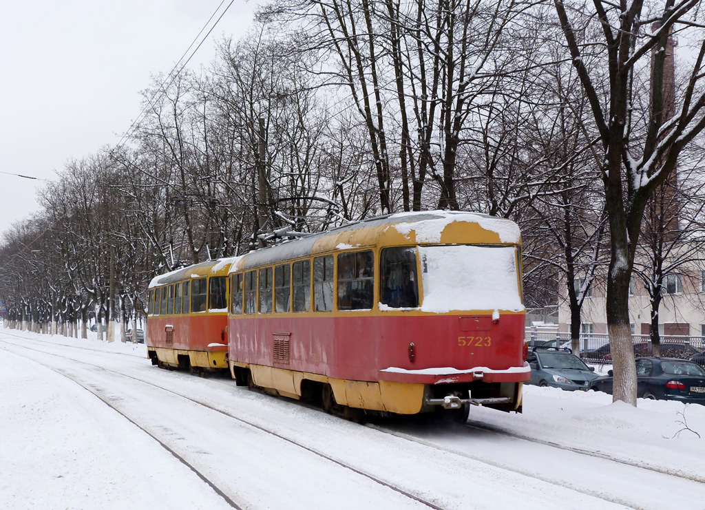 Киев, Tatra T3SU № 5723