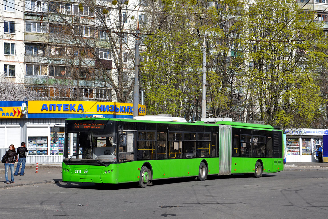 Харків, ЛАЗ E301D1 № 3219