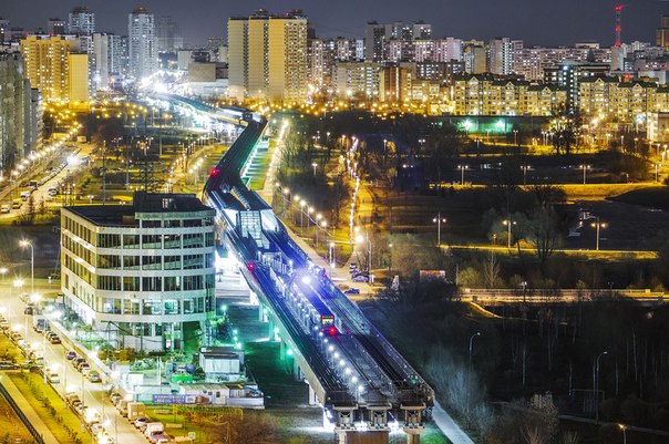 Москва — Виды с высоты; Москва — Метрополитен — [12] Бутовская линия