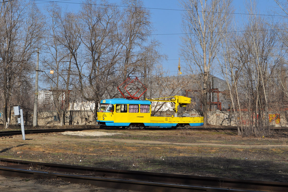 Волгоград, Tatra T3SU (двухдверная) № 57 Волгоград, Tatra T3SU (двухдверная) № 57