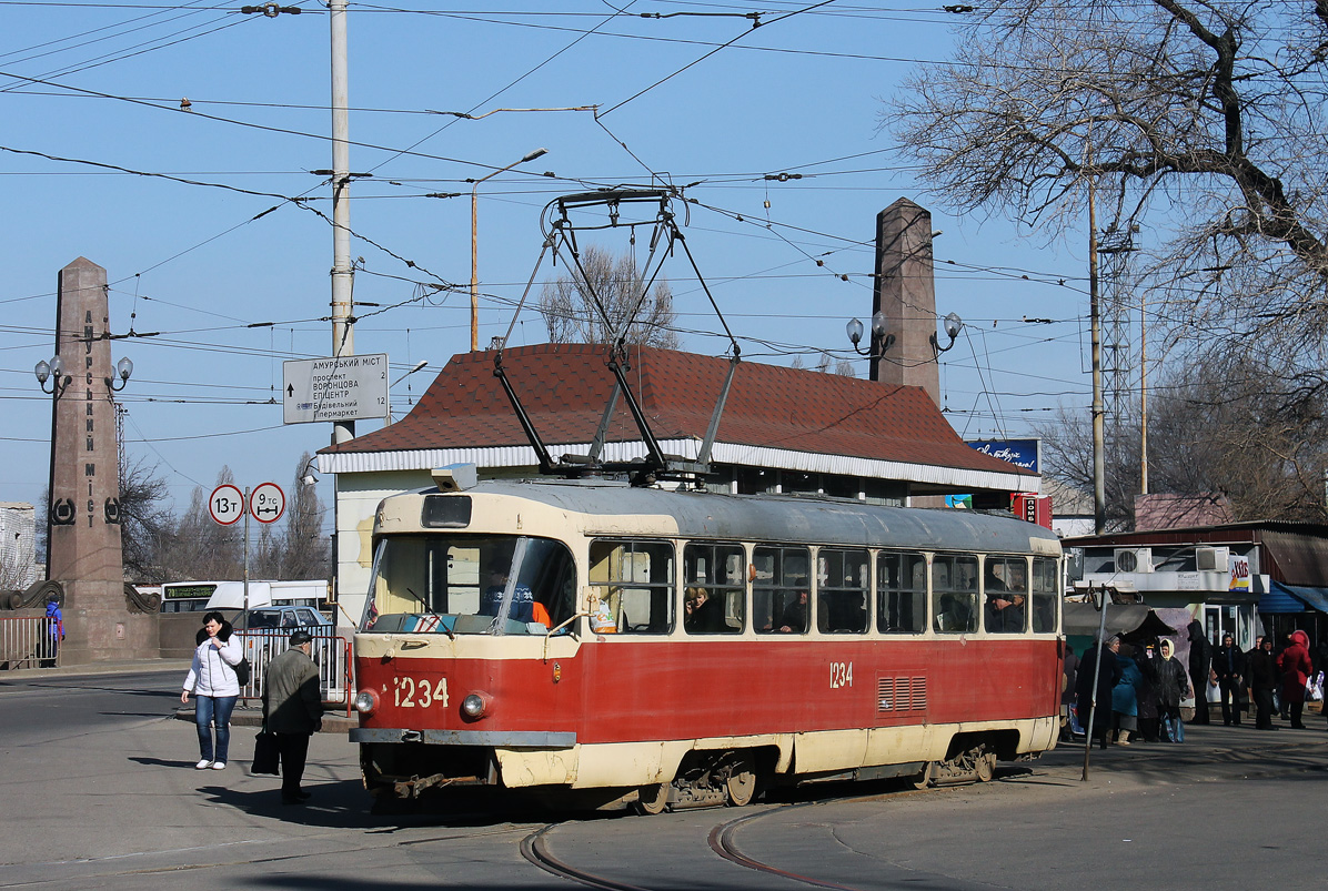 Днепр, Tatra T3SU № 1234