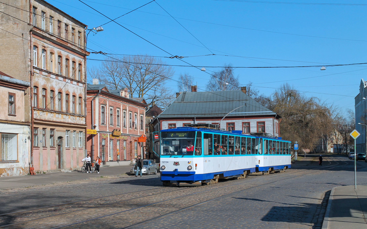 Рига, Tatra T6B5SU № 32134