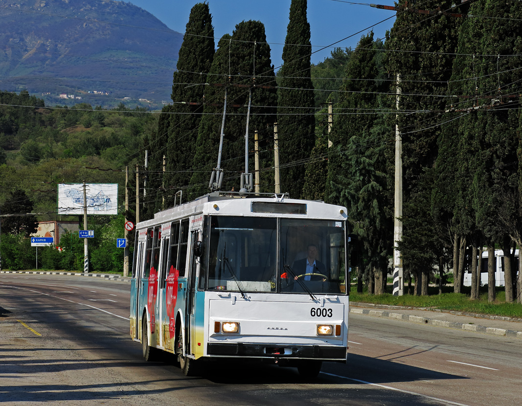 Крымский троллейбус, Škoda 14Tr02/6 № 6003