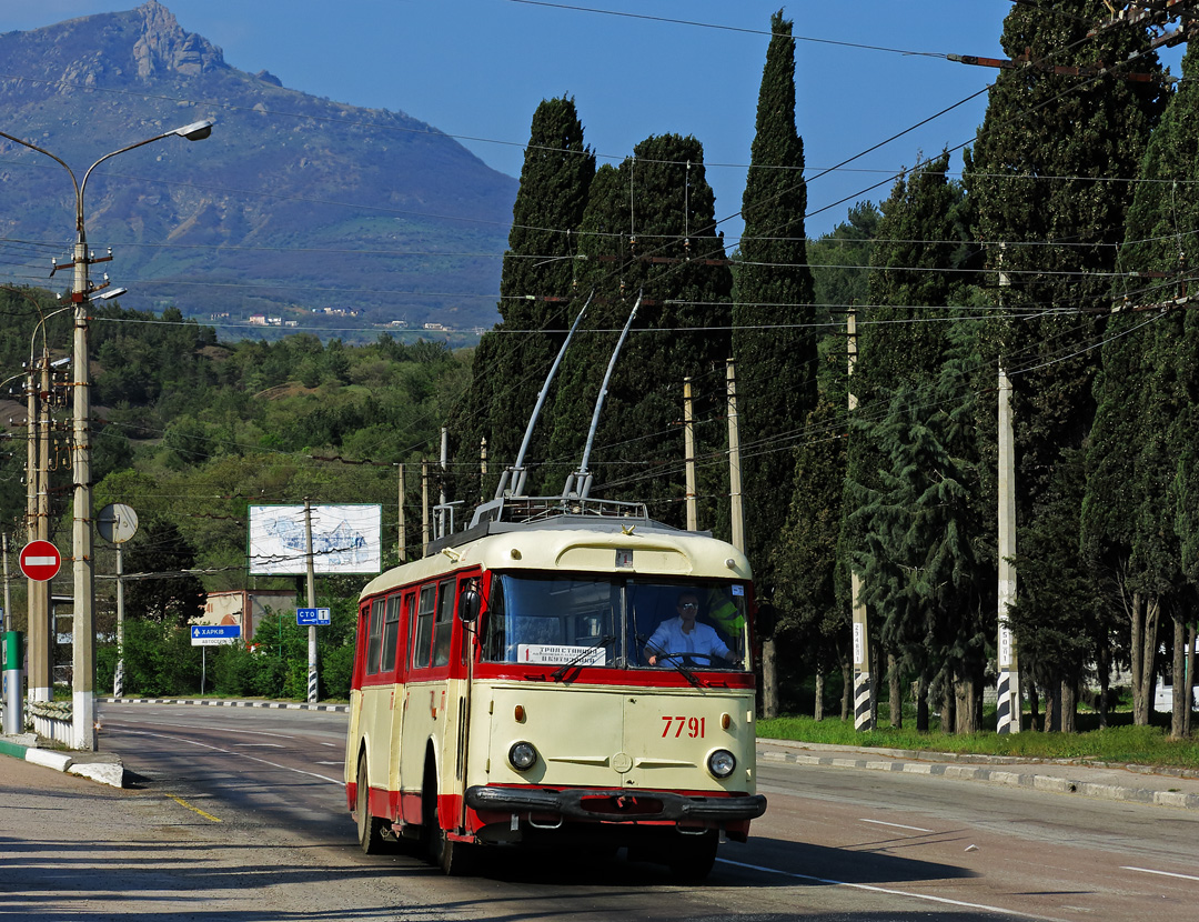 Крымский троллейбус, Škoda 9TrH29 № 7791