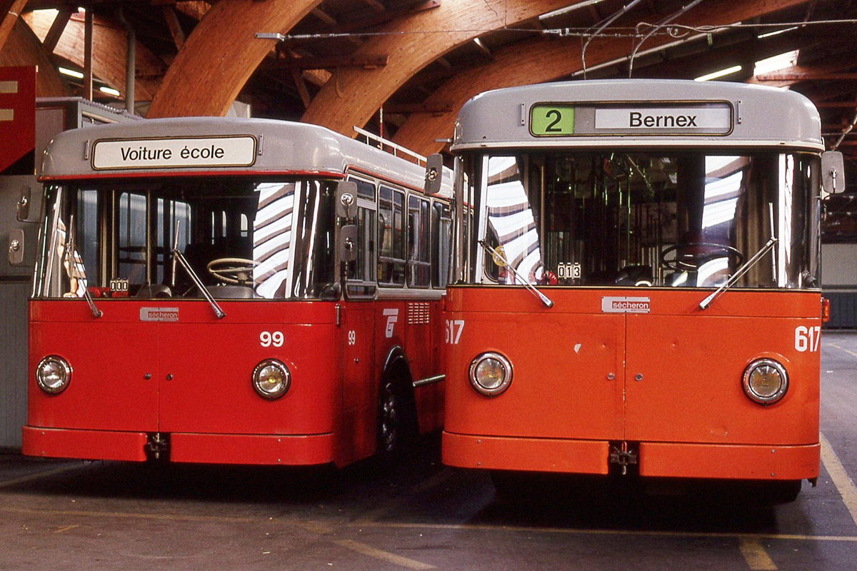 Женева, Berna/SWS/SAAS 4GTP № 99; Женева, Berna/SWS/SAAS 4GTP № 617