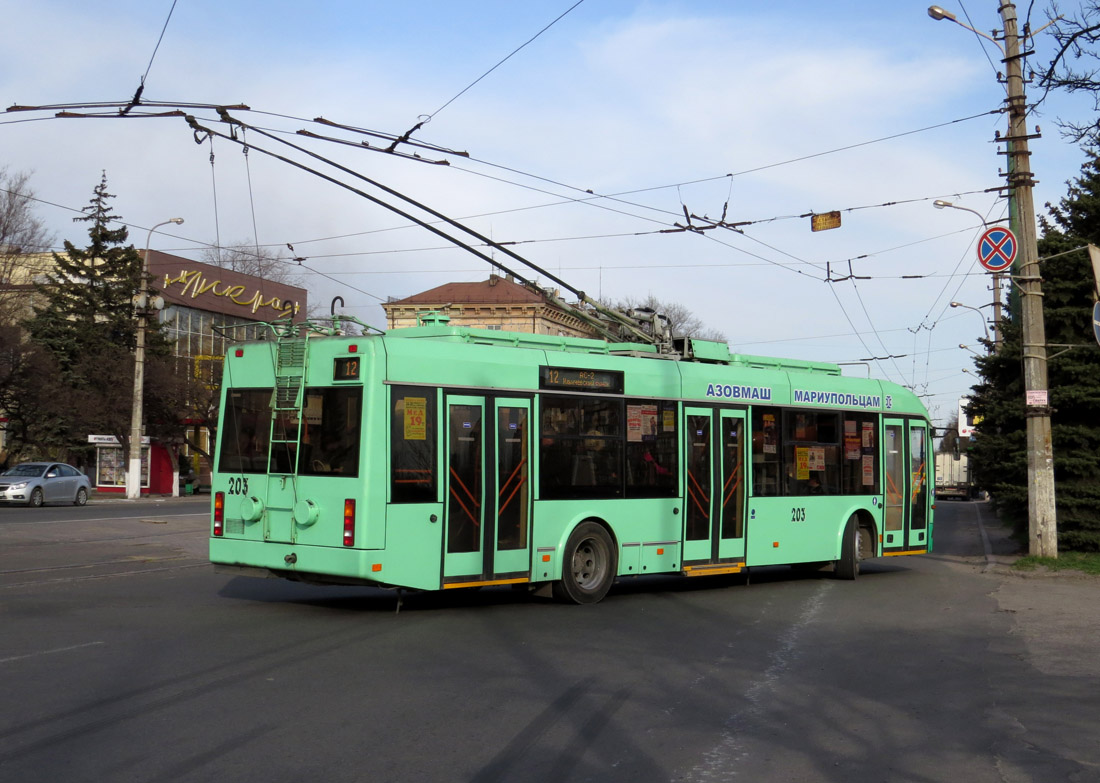 Мариуполь, БКМ 321 № 203