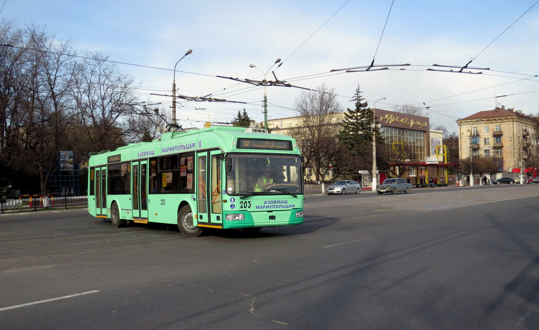 Мариуполь, БКМ 321 № 203