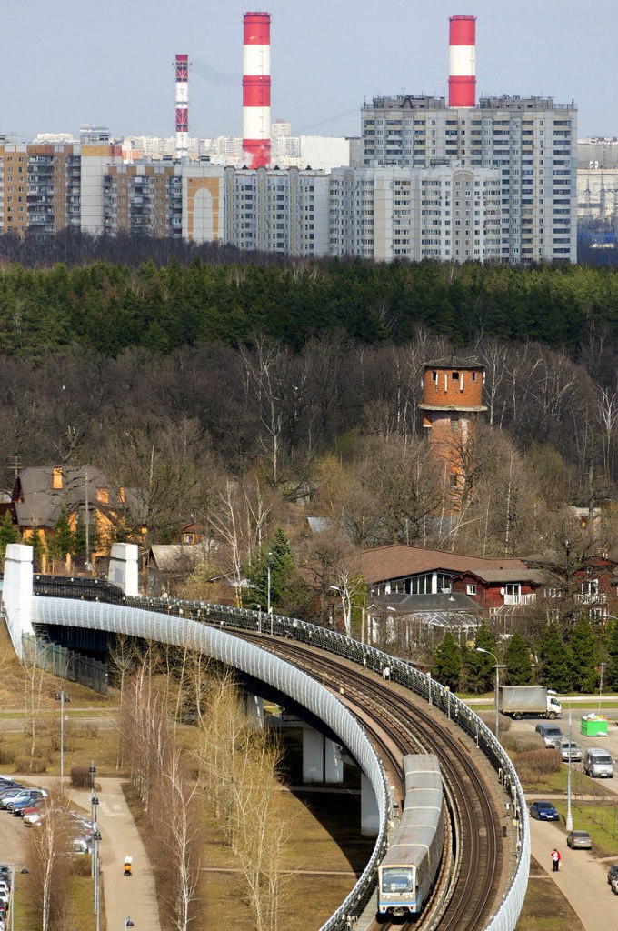 Москва — Виды с высоты; Москва — Метрополитен — [12] Бутовская линия