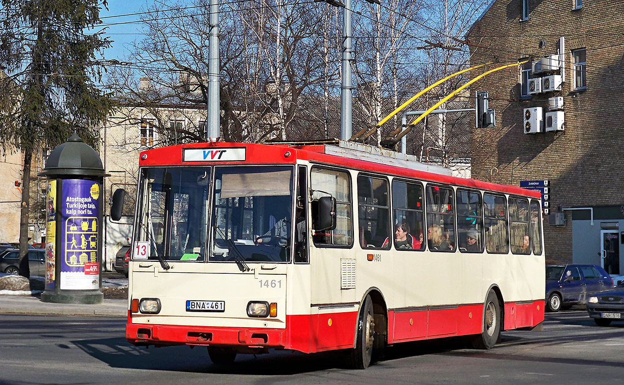 Вильнюс, Škoda 14Tr02/6 № 1461