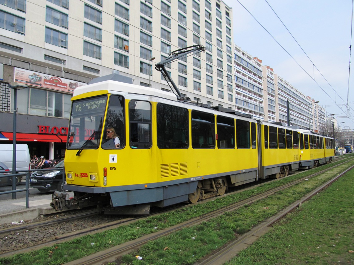 Берлин, Tatra KT4DM № 6053