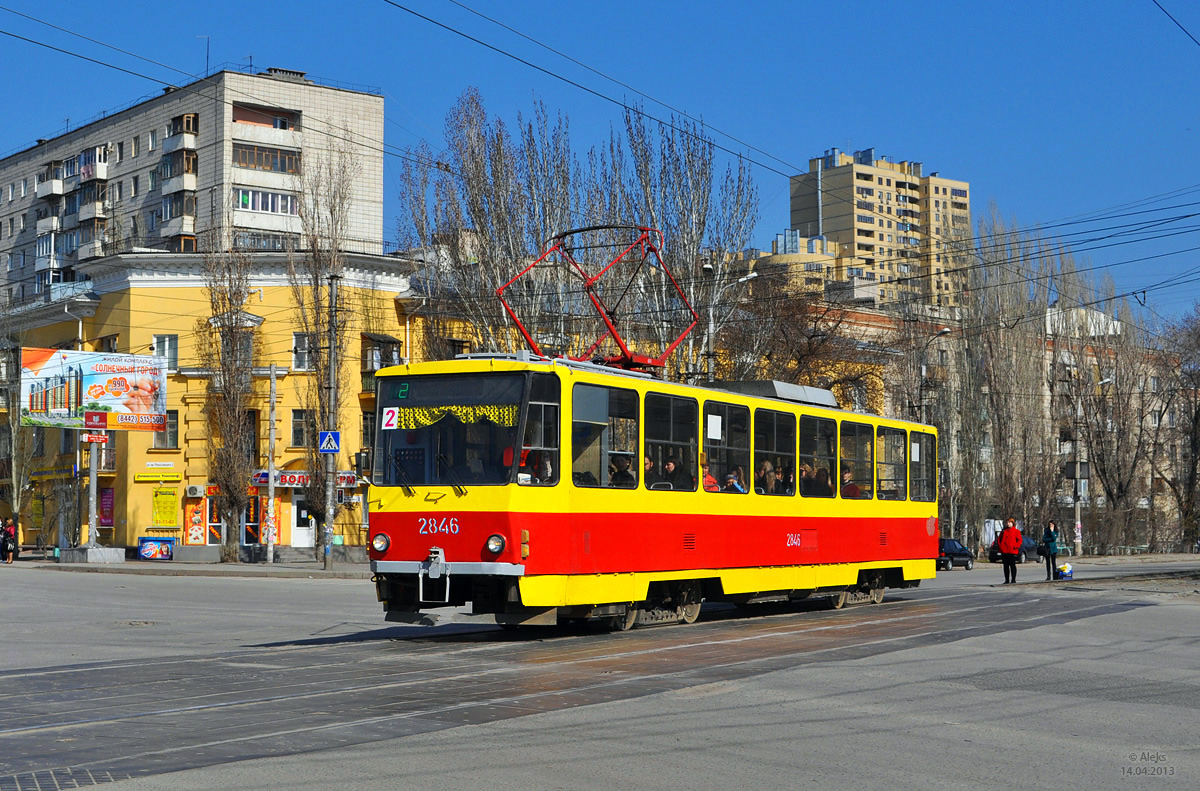 Волгоград, Tatra T6B5SU № 2846