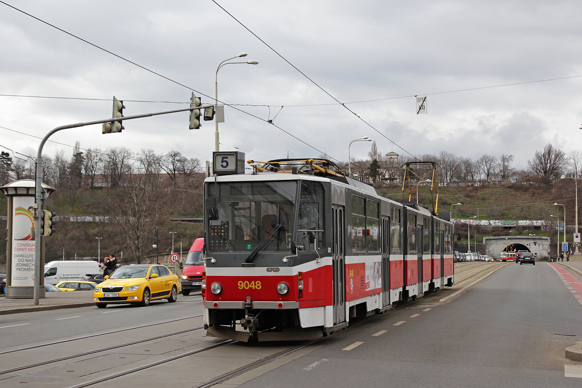 Прага, Tatra KT8D5 № 9048