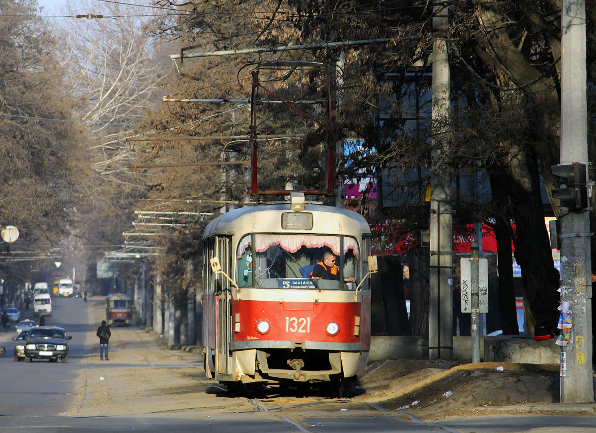 Днепр, Tatra T3SU № 1321