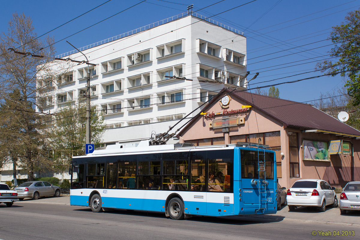 Krím-trolibusz, Bogdan T70110 — 4321