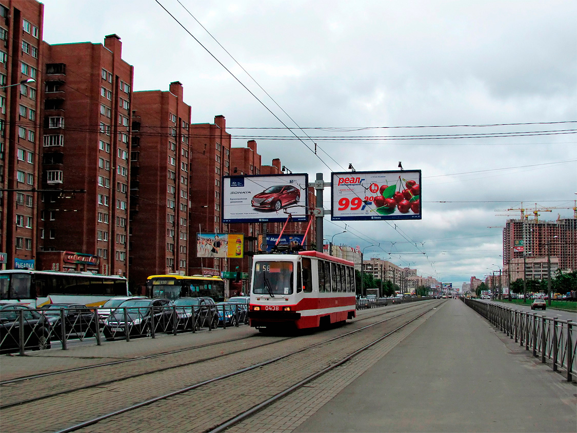 Санкт-Петербург, 71-134К (ЛМ-99К) № 0438