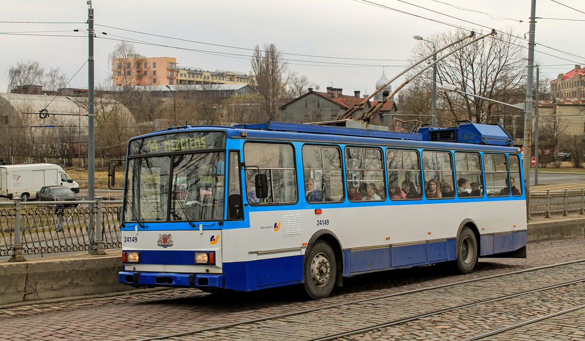 Рига, Škoda 14Tr18/6M № 24149