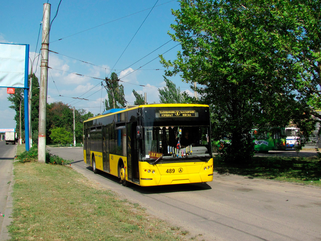 Херсон, ЛАЗ E183D1 № 489