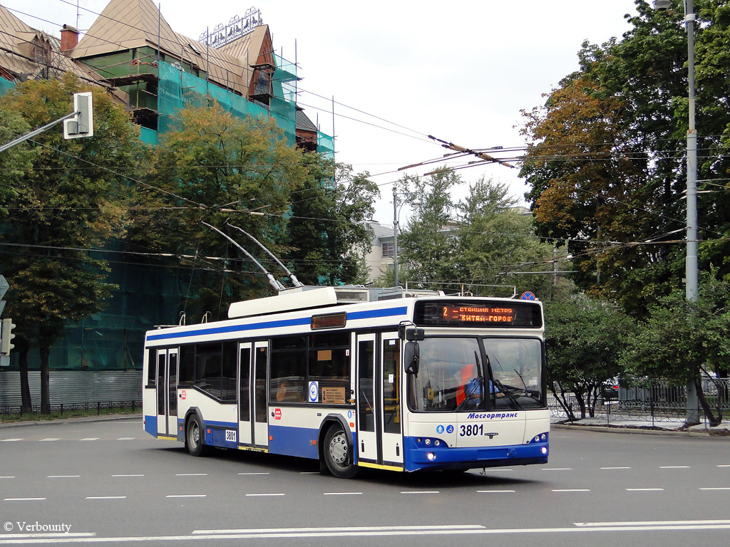 Москва, СВАРЗ-МАЗ-6235.00 № 3801